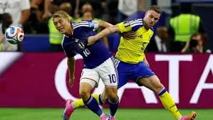 Jepang vs Sewdia